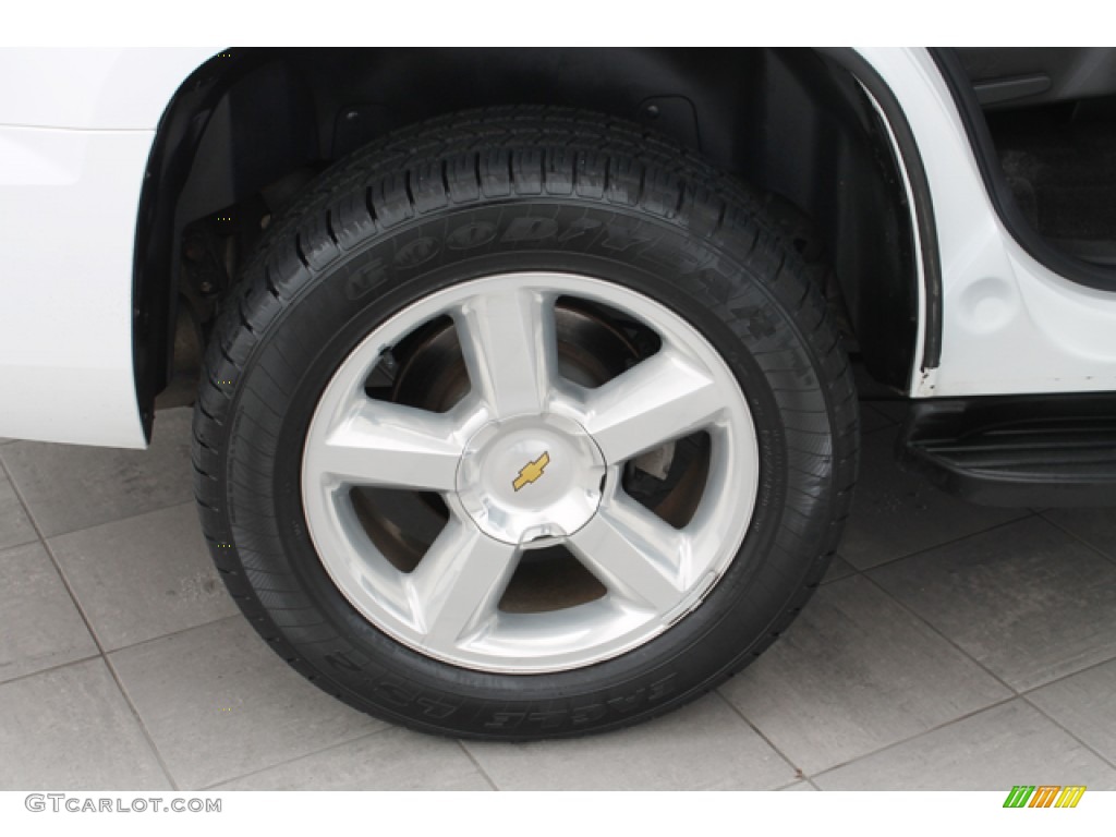 2008 Tahoe LTZ 4x4 - Summit White / Ebony photo #29