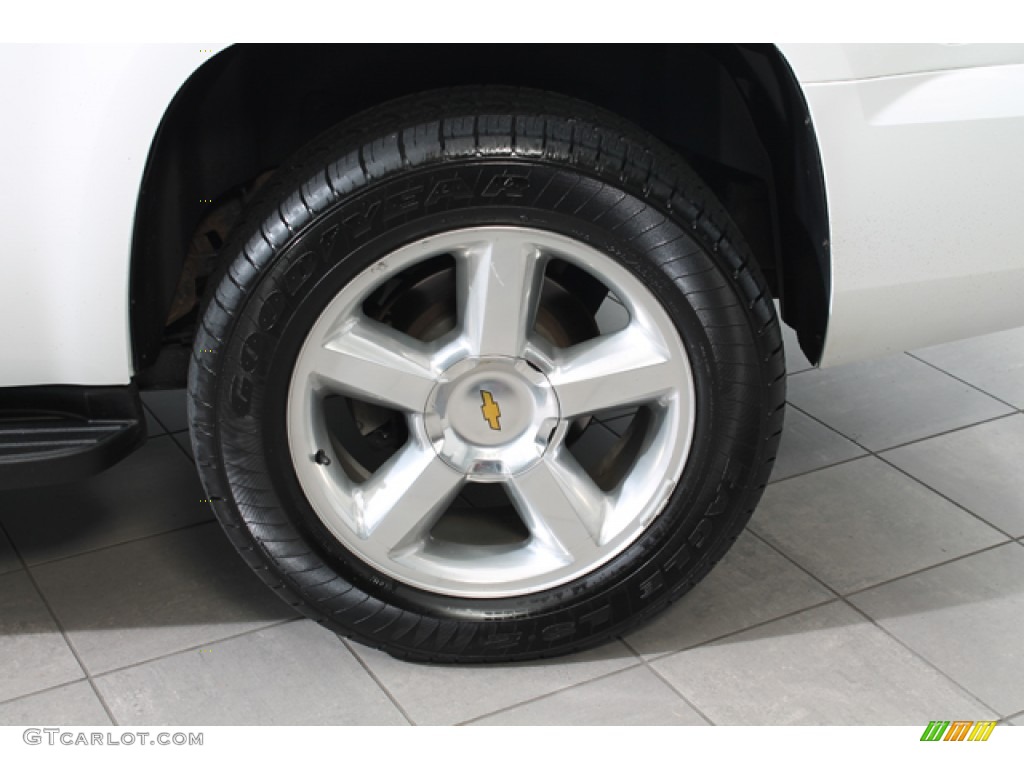 2008 Tahoe LTZ 4x4 - Summit White / Ebony photo #30