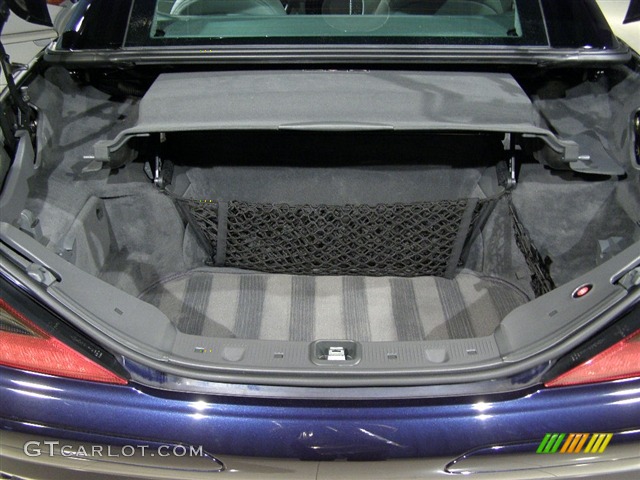 2005 Mercedes-Benz SL55 AMG, Capri Blue / Ash Grey, Interior Trunk 2005 Mercedes-Benz SL 55 AMG Roadster Parts