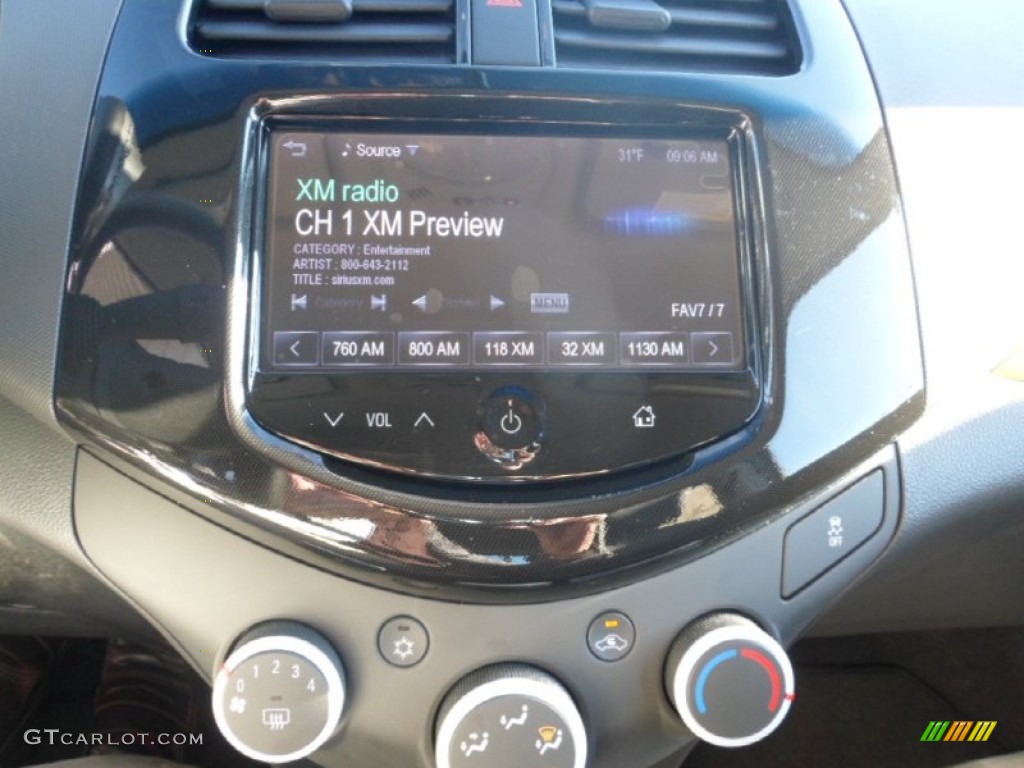 2013 Chevrolet Spark LT Controls Photo #75053174