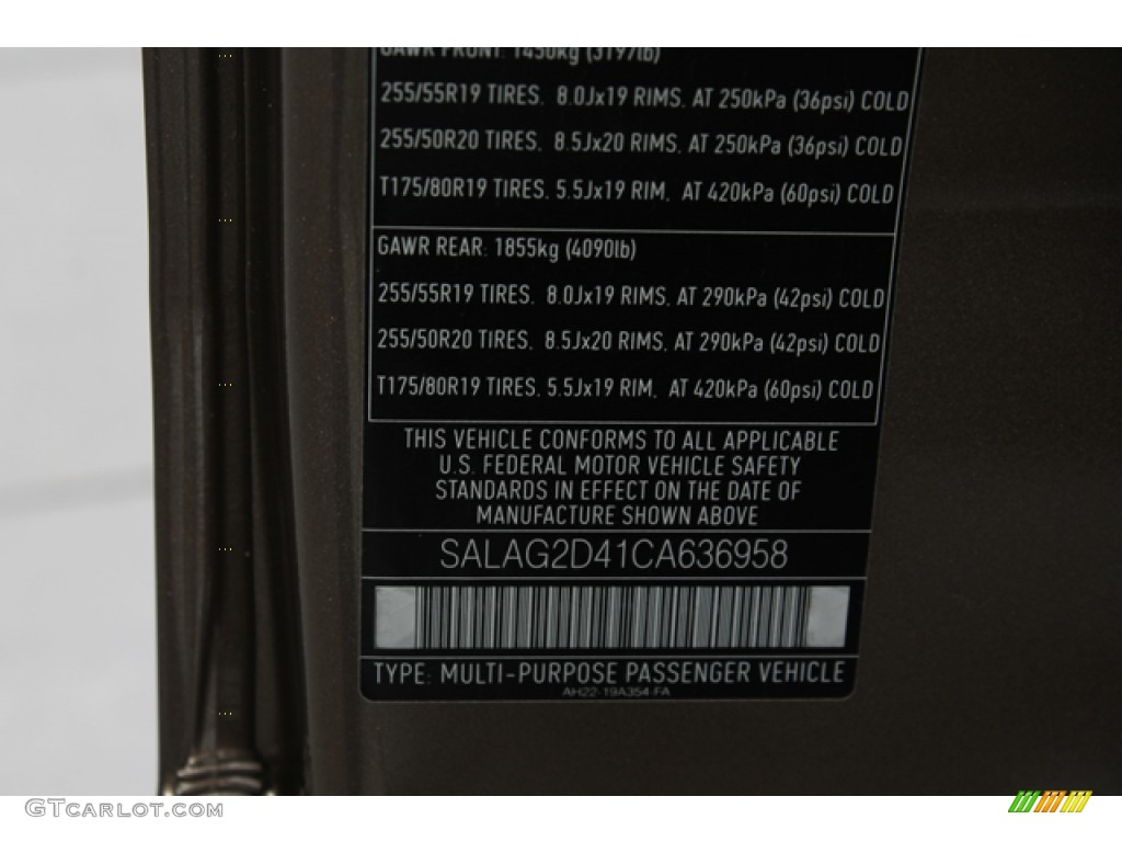 2012 LR4 HSE - Nara Bronze Metallic / Almond/Nutmeg photo #32