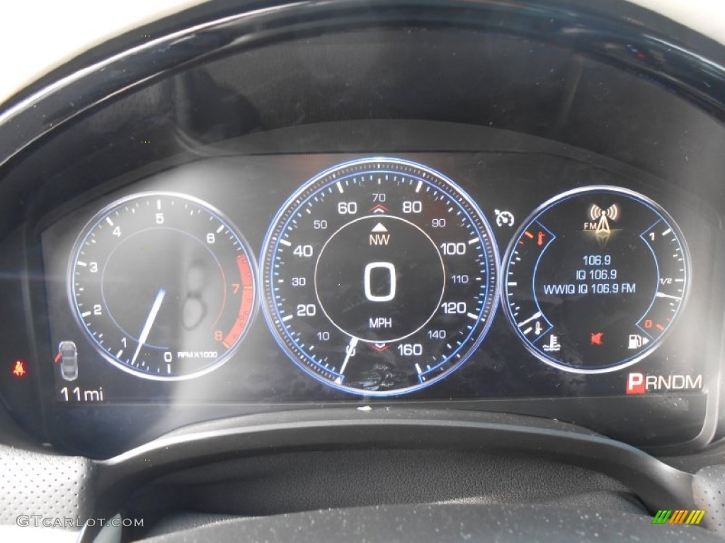 2013 Cadillac XTS Platinum AWD Gauges Photo #75053687