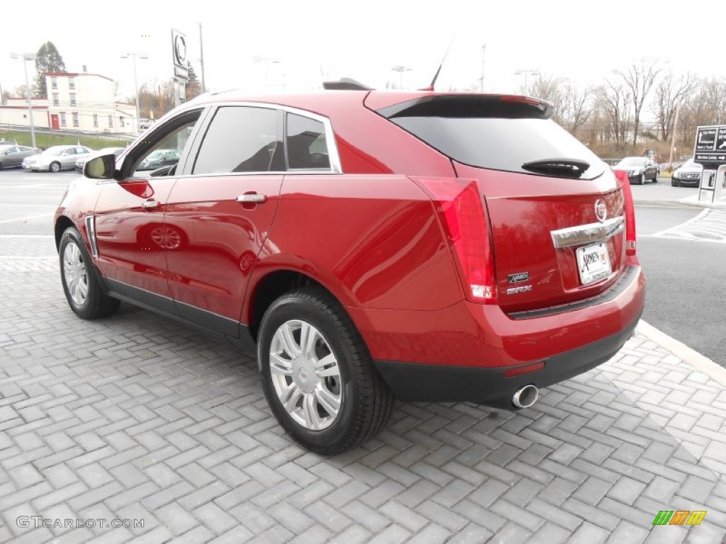 2013 SRX Luxury FWD - Crystal Red Tintcoat / Shale/Brownstone photo #5