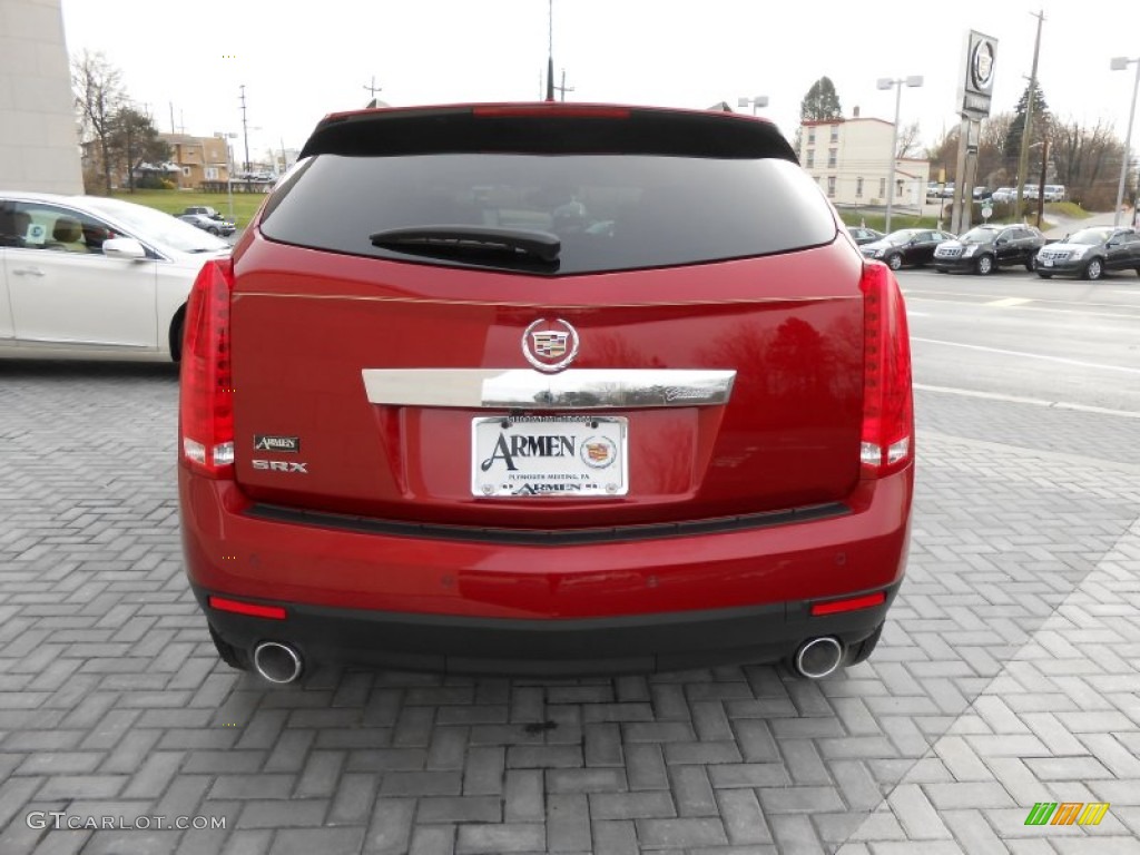 2013 SRX Luxury FWD - Crystal Red Tintcoat / Shale/Brownstone photo #6