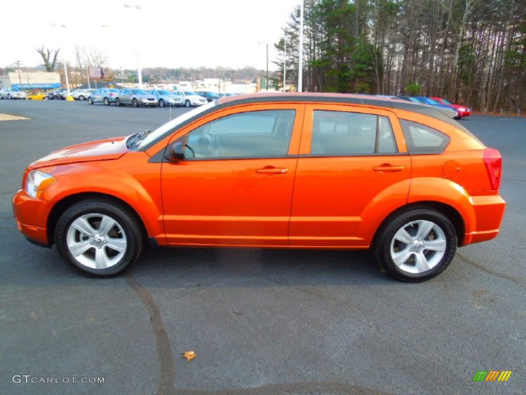 Mango Tango Pearl 2011 Dodge Caliber Mainstreet Exterior Photo #75054005