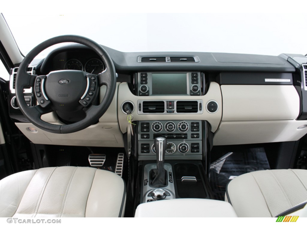 2007 Range Rover Supercharged - Java Black Pearl / Ivory/Black photo #6