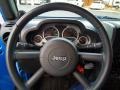 Dark Slate Gray/Blue 2010 Jeep Wrangler Sport Islander Edition 4x4 Steering Wheel