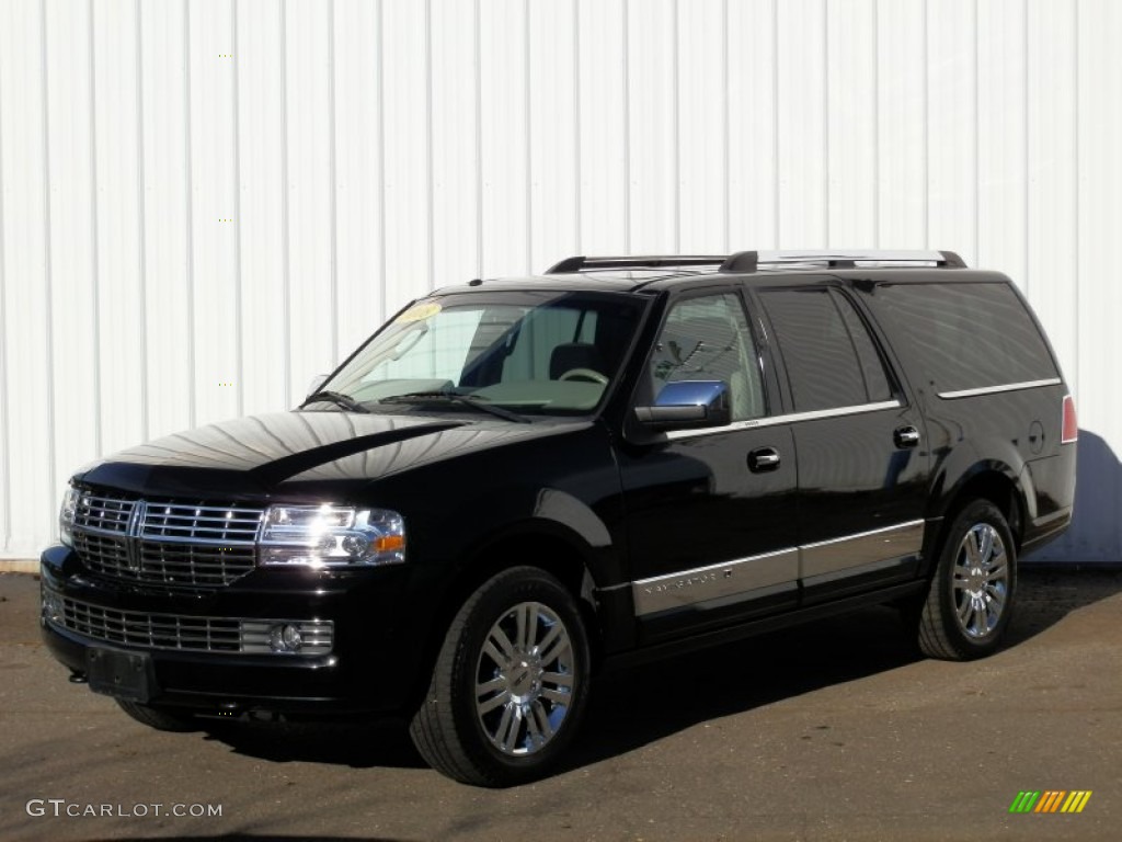 2008 Navigator L Luxury 4x4 - Black / Stone photo #1