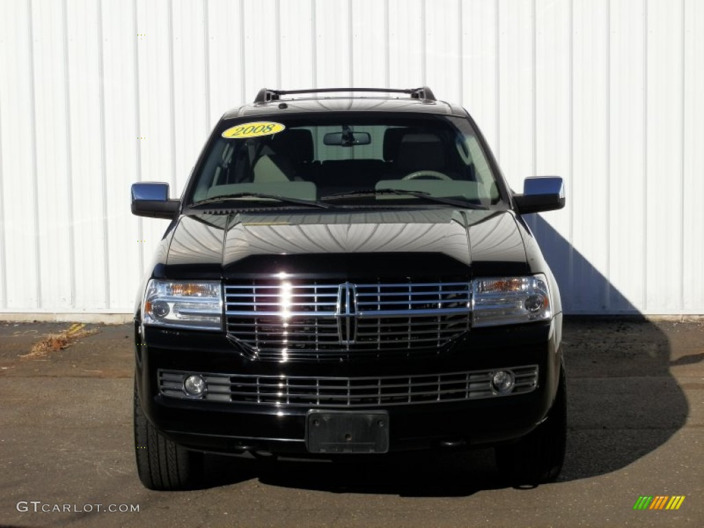 2008 Navigator L Luxury 4x4 - Black / Stone photo #2