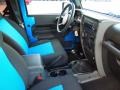 Dark Slate Gray/Blue 2010 Jeep Wrangler Sport Islander Edition 4x4 Interior Color