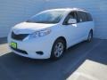 2013 Super White Toyota Sienna LE  photo #6