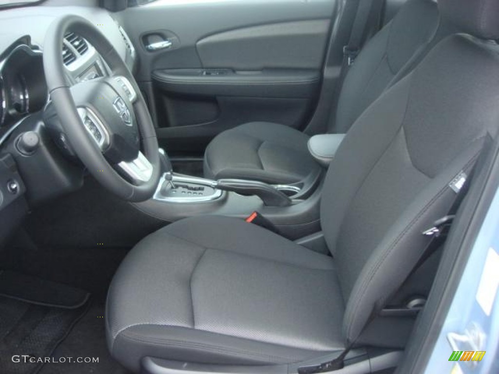 Black Interior 2013 Dodge Avenger SXT Photo #75055670
