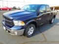 2013 True Blue Pearl Ram 1500 Outdoorsman Quad Cab 4x4  photo #2