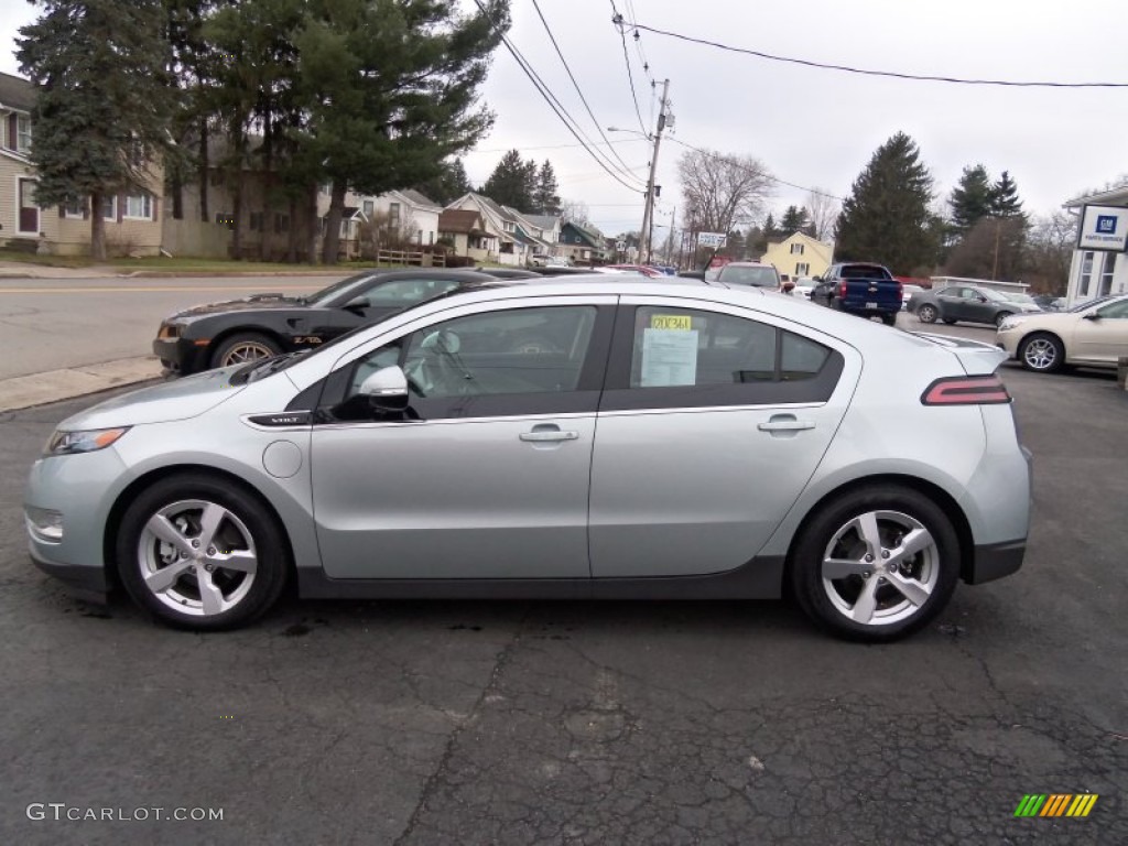 Silver Ice Metallic 2011 Chevrolet Volt Hatchback Exterior Photo #75055889