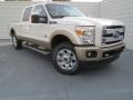 2013 White Platinum Tri-Coat Ford F250 Super Duty King Ranch Crew Cab 4x4  photo #1