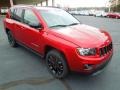 2013 Deep Cherry Red Crystal Pearl Jeep Compass Altitude  photo #1