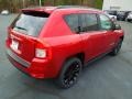 2013 Deep Cherry Red Crystal Pearl Jeep Compass Altitude  photo #5