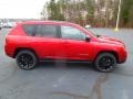 2013 Deep Cherry Red Crystal Pearl Jeep Compass Altitude  photo #6