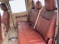 2013 Ford F250 Super Duty King Ranch Crew Cab 4x4 Rear Seat