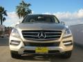 2013 Pearl Beige Metallic Mercedes-Benz ML 350 4Matic  photo #2