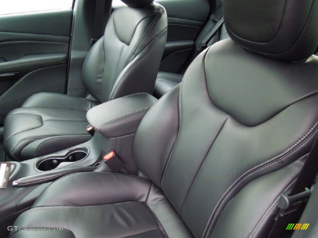 Black Interior 2013 Dodge Dart Limited Photo #75059861