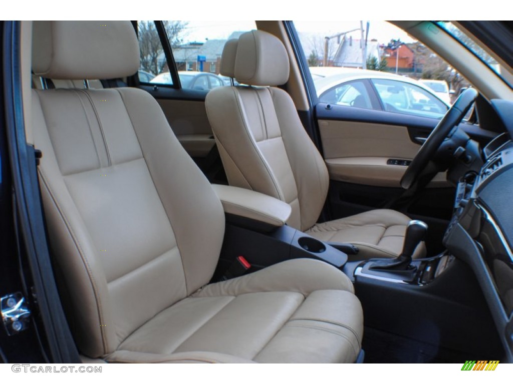 2008 X3 3.0si - Monaco Blue Metallic / Sand Beige/Black Nevada Leather photo #10