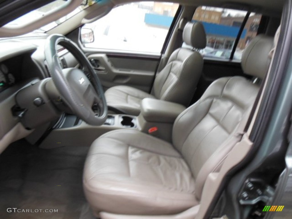 2004 Grand Cherokee Limited 4x4 - Onyx Green Pearl / Taupe photo #11