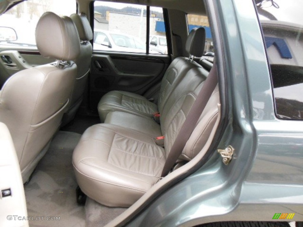 2004 Grand Cherokee Limited 4x4 - Onyx Green Pearl / Taupe photo #13