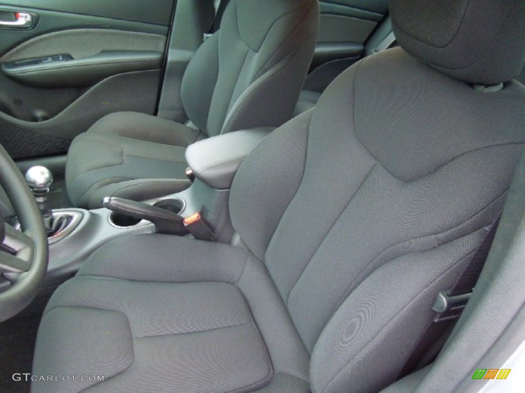 Black Interior 2013 Dodge Dart SE Photo #75060698