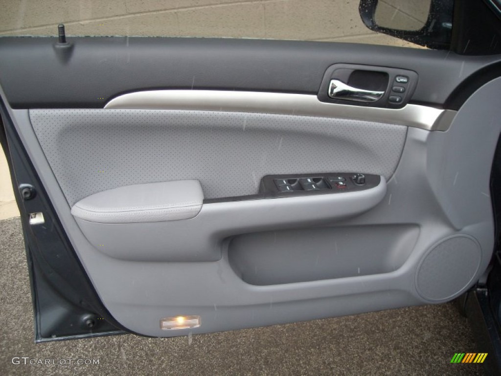 2006 Acura TSX Sedan Quartz Gray Door Panel Photo #75060956