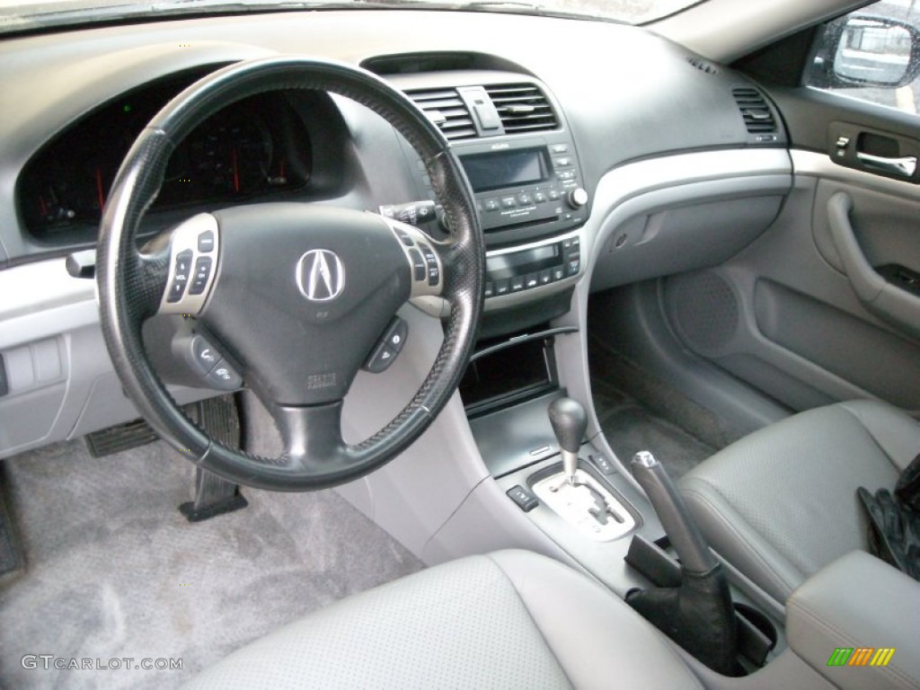 Quartz Gray Interior 2006 Acura TSX Sedan Photo #75060986