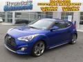 2013 Marathon Blue Hyundai Veloster Turbo  photo #1