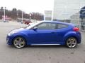 2013 Marathon Blue Hyundai Veloster Turbo  photo #2