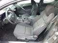 2013 Hyundai Genesis Coupe Black Cloth Interior Front Seat Photo
