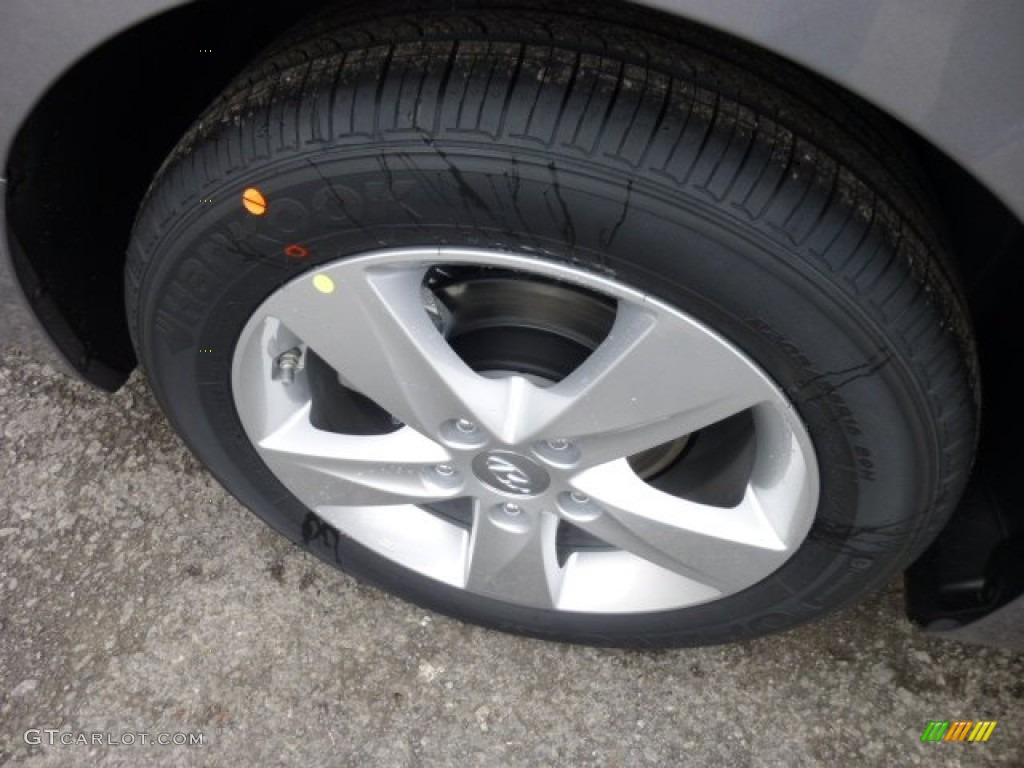 2013 Elantra GLS - Titanium Gray Metallic / Gray photo #9