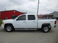 2007 Summit White Chevrolet Silverado 1500 LS Crew Cab 4x4  photo #2