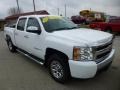 Summit White - Silverado 1500 LS Crew Cab 4x4 Photo No. 8