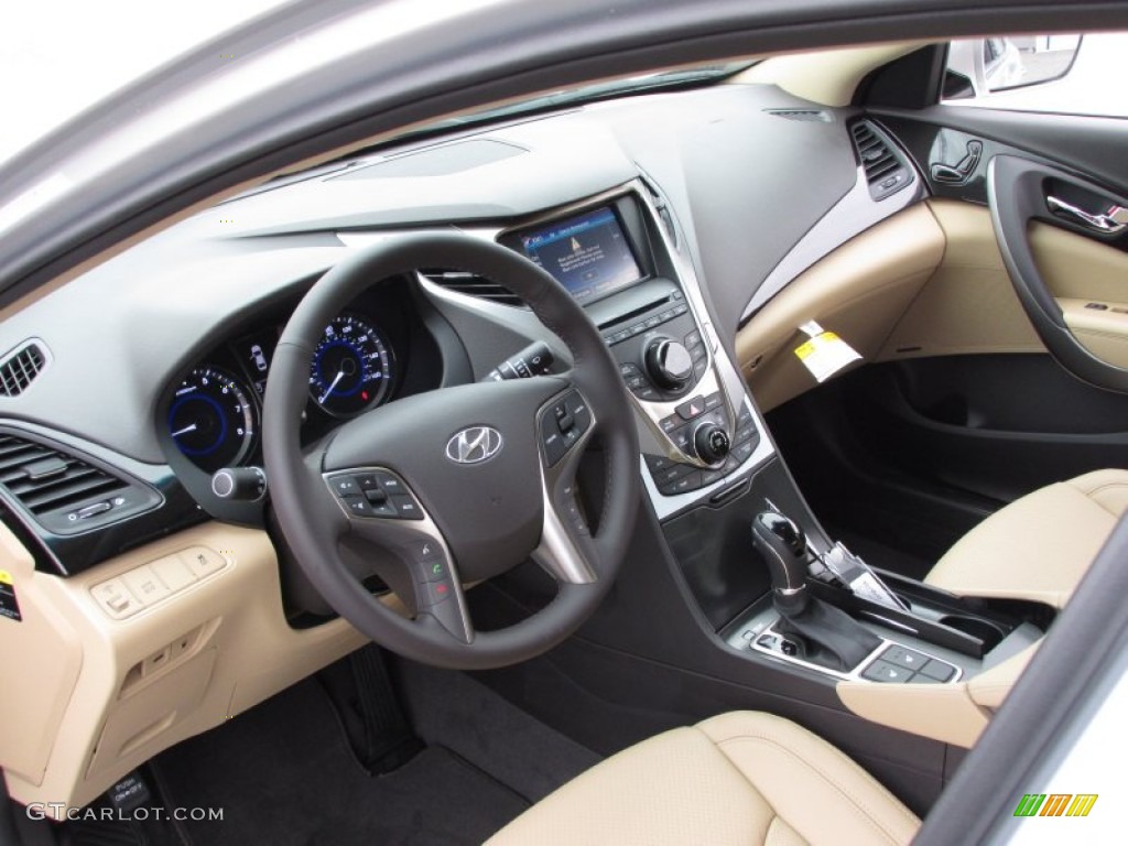 2013 Hyundai Azera Standard Azera Model Camel Dashboard Photo #75063655