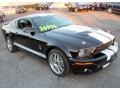 2008 Black Ford Mustang Shelby GT500 Coupe  photo #3