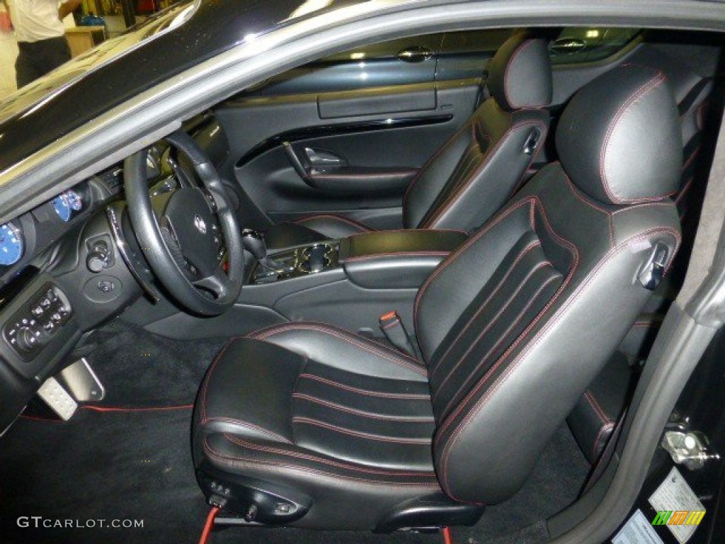 Nero Interior 2009 Maserati GranTurismo S Photo #75064738