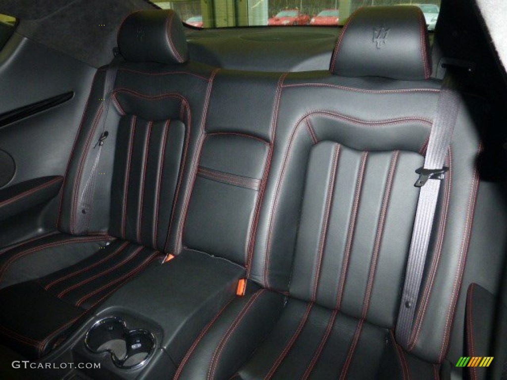 2009 Maserati GranTurismo S Rear Seat Photo #75064886