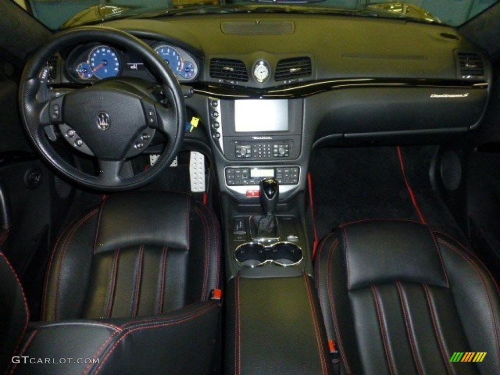 2009 Maserati GranTurismo S Nero Dashboard Photo #75064911