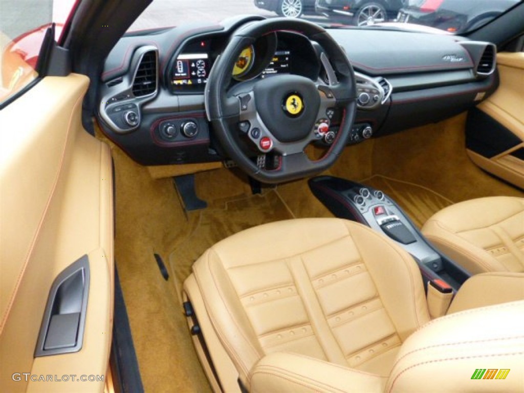 Tan Interior 2010 Ferrari 458 Italia Photo #75065273