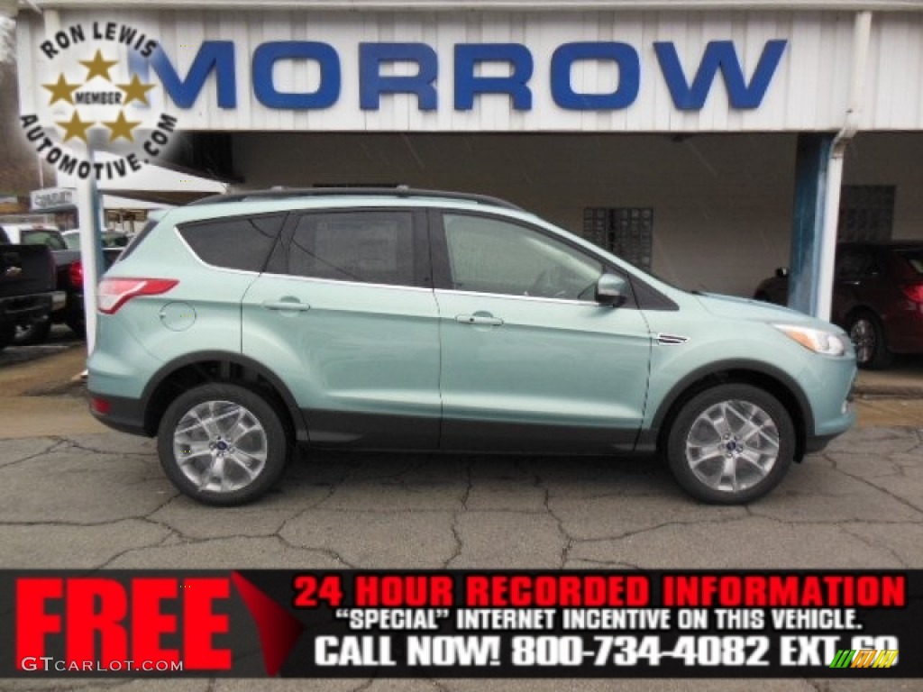 2013 Escape SEL 2.0L EcoBoost 4WD - Frosted Glass Metallic / Medium Light Stone photo #1