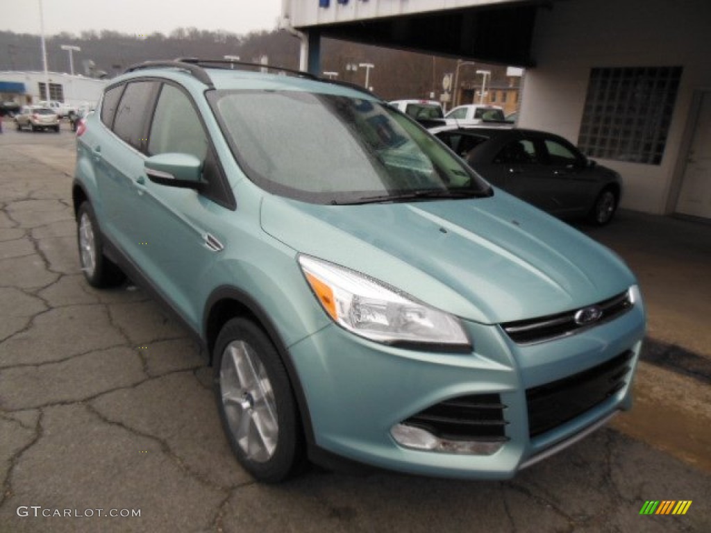 2013 Escape SEL 2.0L EcoBoost 4WD - Frosted Glass Metallic / Medium Light Stone photo #2