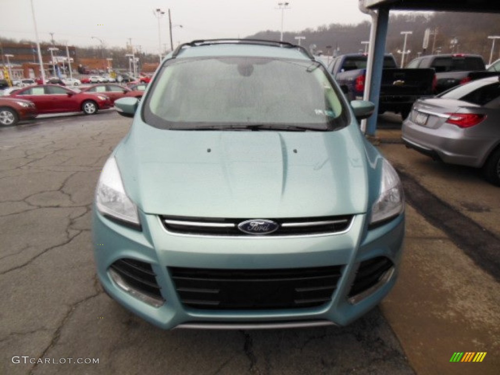 2013 Escape SEL 2.0L EcoBoost 4WD - Frosted Glass Metallic / Medium Light Stone photo #3