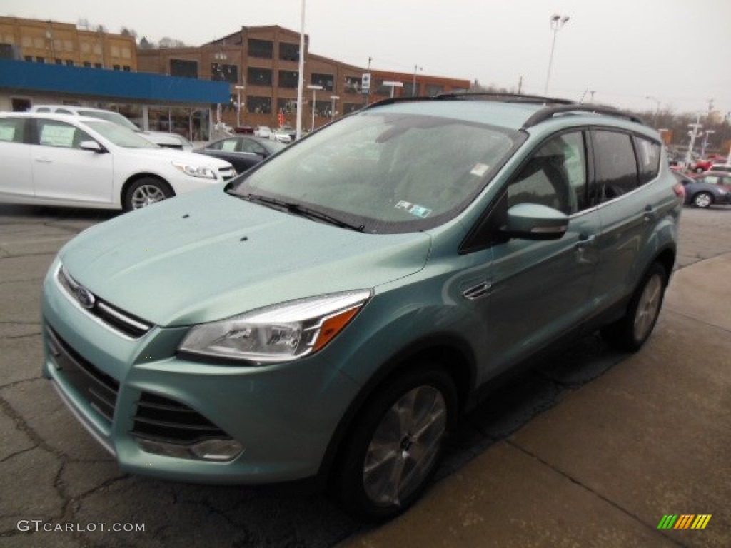 2013 Escape SEL 2.0L EcoBoost 4WD - Frosted Glass Metallic / Medium Light Stone photo #4