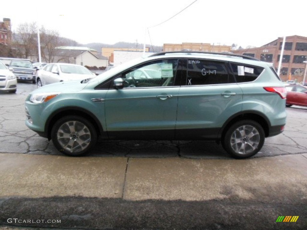2013 Escape SEL 2.0L EcoBoost 4WD - Frosted Glass Metallic / Medium Light Stone photo #5