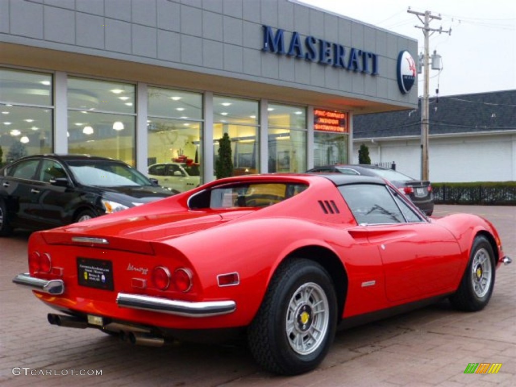 Red 1972 Ferrari Dino 246 GTS Exterior Photo #75065528