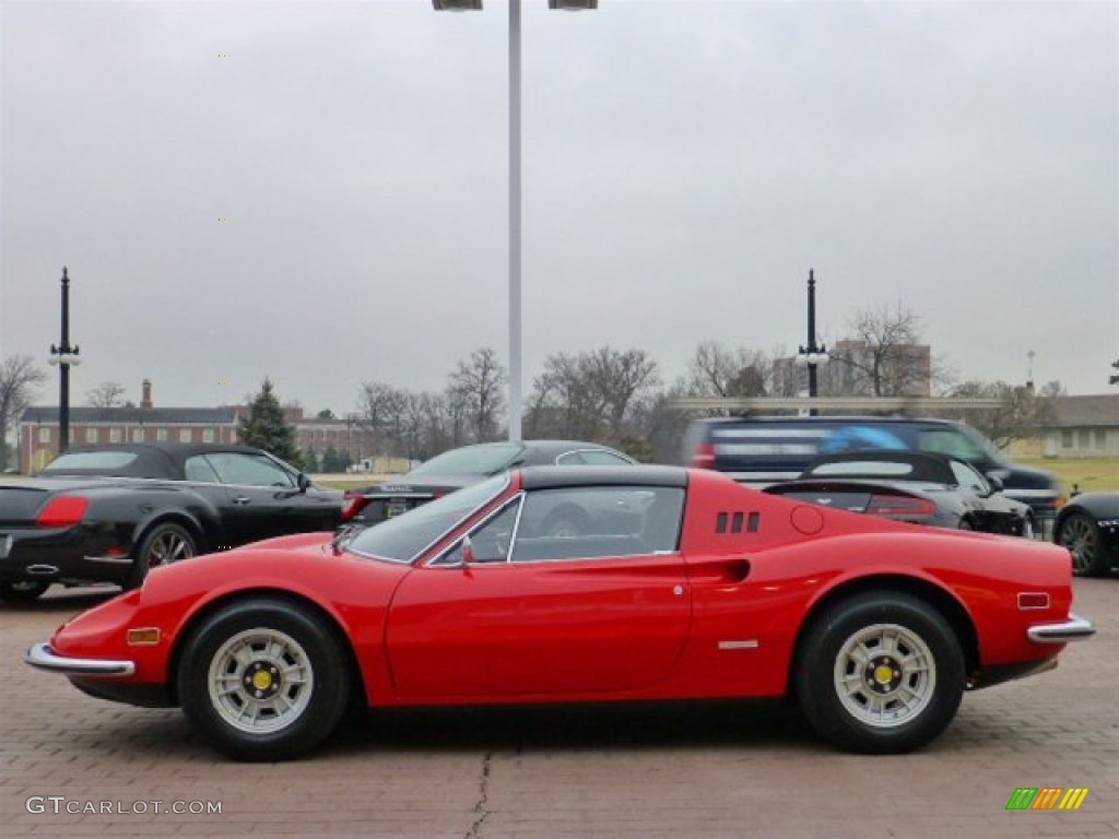 Red 1972 Ferrari Dino 246 GTS Exterior Photo #75065558